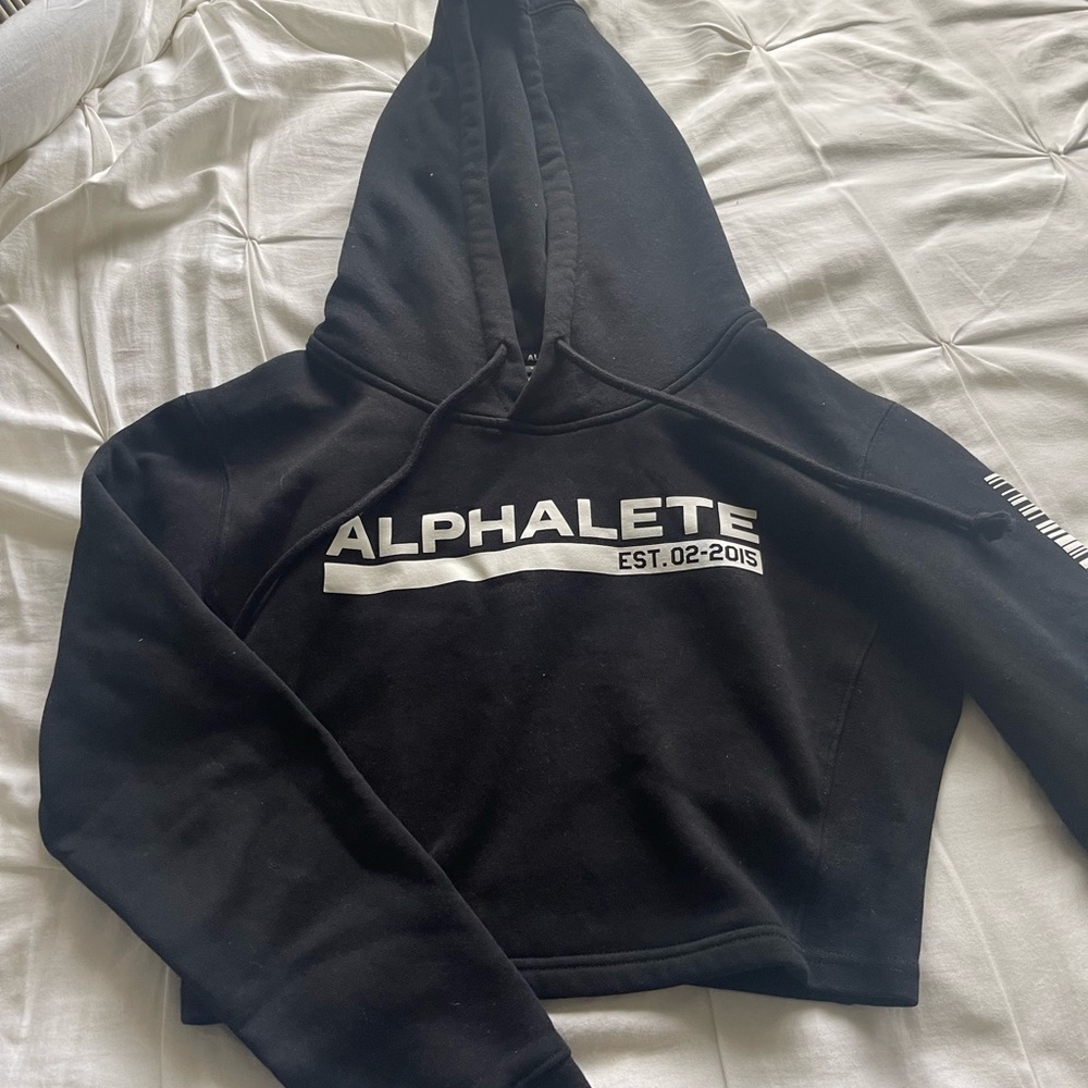 Alphalete crop hoodie